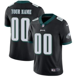 Philadelphia Eagles Customized Limited Black Vapor Untouchable Jersey