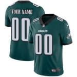Philadelphia Eagles Customized Limited Green 2024 New Logo Vapor Jersey