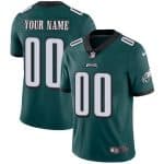 Philadelphia Eagles Customized Limited Green Vapor Untouchable Jersey