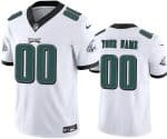 Philadelphia Eagles Customized Limited White FUSE Vapor Jersey