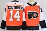 Philadelphia Flyers #14 Sean Couturier Orange Authentic Jersey