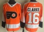 Philadelphia Flyers #16 Bobby Clarke Orange Jersey