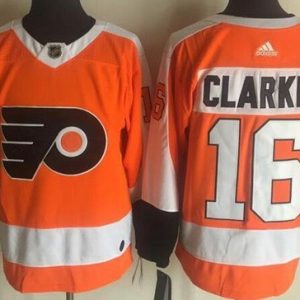 Philadelphia Flyers #16 Bobby Clarke Orange Jersey
