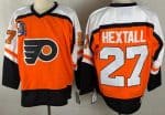 Philadelphia Flyers #27 Ron Hextall Orange Throwback Jersey