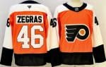 Philadelphia Flyers #46 Trevor Zegras Orange Authentic Jersey