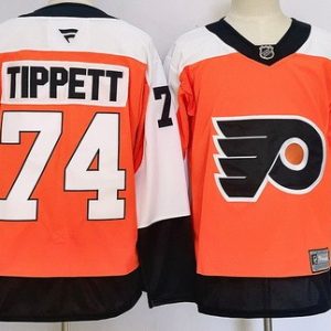 Philadelphia Flyers #74 Owen Tippett Orange Authentic Jersey