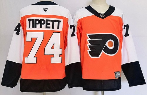 Philadelphia Flyers #74 Owen Tippett Orange Authentic Jersey