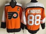 Philadelphia Flyers #88 Eric Lindros Orange Throwback Jersey