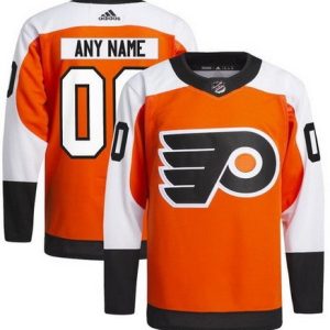 Philadelphia Flyers Customized 2023 Orange Authentic Jersey