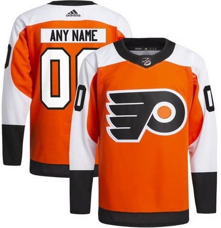 Philadelphia Flyers Customized 2023 Orange Authentic Jersey