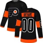 Philadelphia Flyers Customized Black Alternate Authentic Jersey