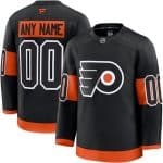 Philadelphia Flyers Customized Black Fanatics Authentic Jersey