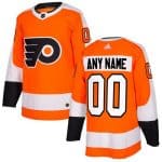 Philadelphia Flyers Customized Orange Authentic Jersey