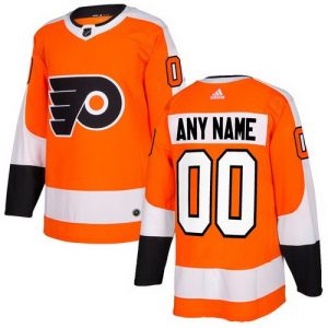 Philadelphia Flyers Customized Orange Authentic Jersey