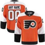 Philadelphia Flyers Customized Orange Fanatics Authentic Jersey