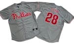 Philadelphia Phillies #28 Alec Bohm Gray Limited Jersey