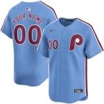 Philadelphia Phillies Customized Light Blue Limited Jersey