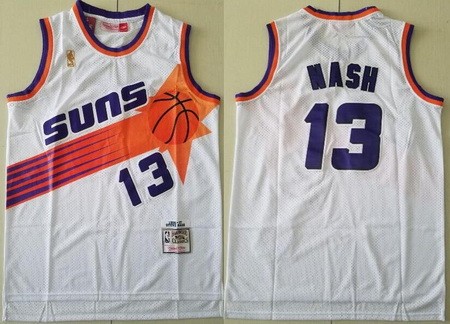Phoenix Suns #13 Steve Nash White 1996 Hollywood Classic Swingman Jersey