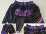 Phoenix Suns Black Just Don Shorts