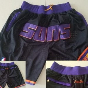 Phoenix Suns Black Just Don Shorts