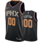 Phoenix Suns Custom Black Icon Hot Press Jersey