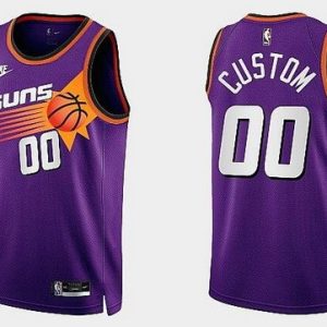 Phoenix Suns Customized Purple 2022 Classic Icon Swingman Jersey
