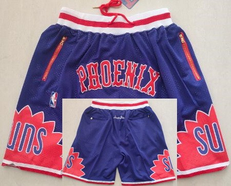 Phoenix Suns Purple Red Just Don Shorts