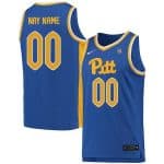 Pittsburgh Panthers Customized Blue 2019 College Basketball Jersey