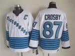 Pittsburgh Penguins #87 Sidney Crosby White 1967 Throwback Jersey