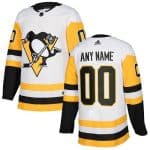 Pittsburgh Penguins Customized White Authentic Jersey