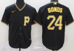 Pittsburgh Pirates #24 Barry Bonds Black 2020 Cool Base Jersey