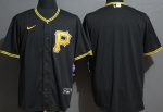 Pittsburgh Pirates Blank Black Cool Base Jersey