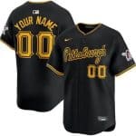 Pittsburgh Pirates Customized Black Alternate Limited Jersey