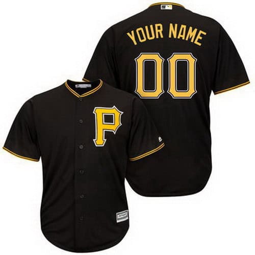 Pittsburgh Pirates Customized Black Cool Base Jersey