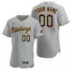 Pittsburgh Pirates Customized Gray 2020 FlexBase Jersey