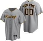 Pittsburgh Pirates Customized Gray Cool Base Jersey