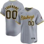 Pittsburgh Pirates Customized Gray Limited Jersey