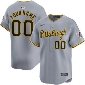 Pittsburgh Pirates Customized Gray Limited Jersey