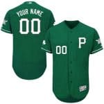 Pittsburgh Pirates Customized Green Celtic FlexBase Jersey