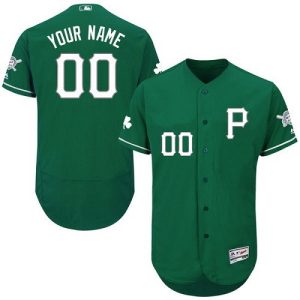 Pittsburgh Pirates Customized Green Celtic FlexBase Jersey