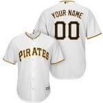 Pittsburgh Pirates Customized White Cool Base Jersey