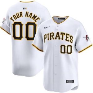 Pittsburgh Pirates Customized White Limited Jersey