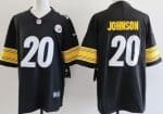 Pittsburgh Steelers #20 Kaleb Johnson Limited Black Vapor Jersey
