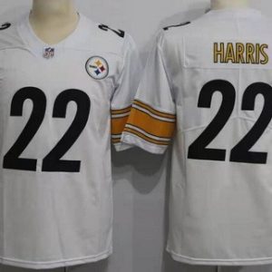 Pittsburgh Steelers #22 Najee Harris Limited White Vapor Jersey