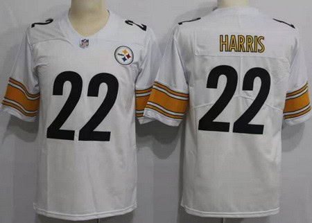 Pittsburgh Steelers #22 Najee Harris Limited White Vapor Jersey