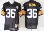 Pittsburgh Steelers #36 Jerome Bettis Black Throwback Jersey