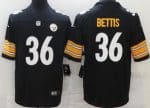 Pittsburgh Steelers #36 Jerome Bettis Limited Black Vapor Untouchable Jersey