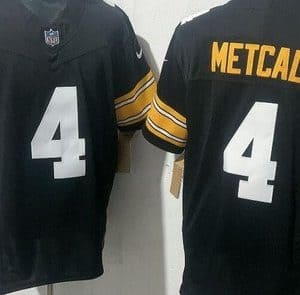 Pittsburgh Steelers #4 DK Metcalf Limited Black Alternate FUSE Vapor Jersey