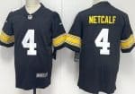 Pittsburgh Steelers #4 DK Metcalf Limited Black Alternate Vapor Jersey