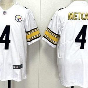 Pittsburgh Steelers #4 DK Metcalf Limited White Vapor Jersey